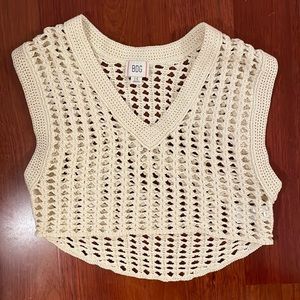 BDG URBAN OUTFITTERS crochet vest, never worn!